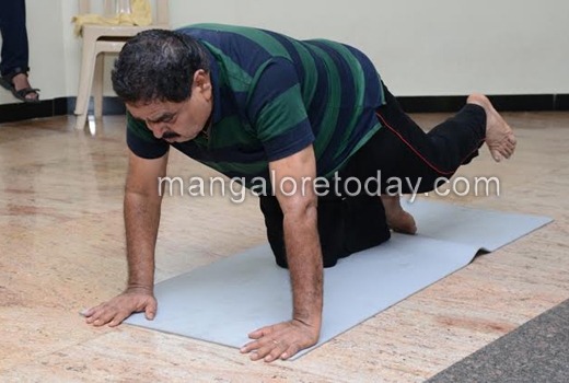 International Yoga Day observed with enthusiasm across Mangaluru 1